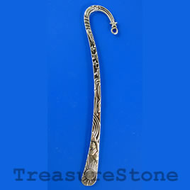 Bookmark, antiqued silver-finished, 124mm. Sold individually.