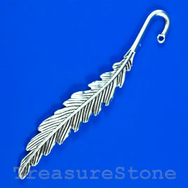 Bookmark, antiqued silver-finished, 100mm. Sold individually.