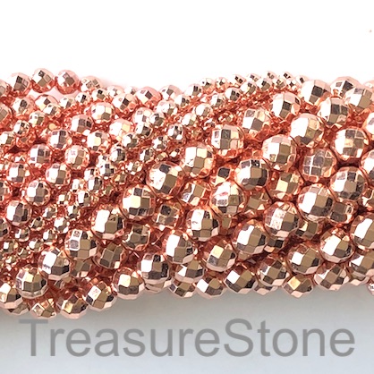Rose Gold Hematite Beads