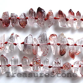 lepidocrocite Quartz Beads