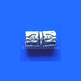 Silver Tube Beads, Spacers