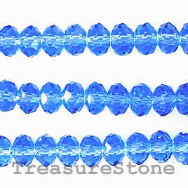 Crystal Glass Beads-4mm rondelle