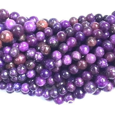 Lepidolite Beads