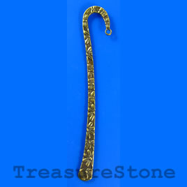Bookmark, antiqued brass-finished, 124mm. Sold individually.