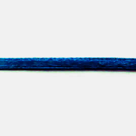 Ribbon, velvet and nylon, dark blue, 4mm wide. Pkg of 7 meters.