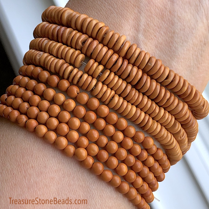 Olive Pit Wood Beads