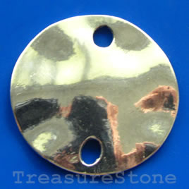 Pendant, silver-finished, 50mm. Sold individually.