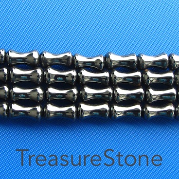 Bead, Magnetic, 6x9mm bamboo. super power.